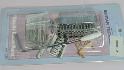 Samwoo BS106E-CR  Тремоло strat style, на 6 винтах, блок 40мм, cедла 10.8 мм, хром