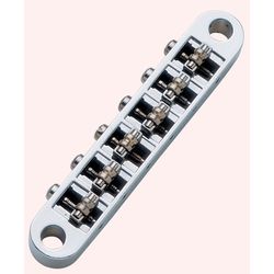 Samwoo BM025-CR  Бридж tune-o-matic modern, роликовый, хром