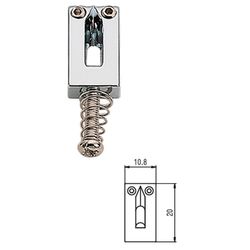 Samwoo PS006-CR  Комплект седел 6 шт. strat/tele 10.8 мм, хром