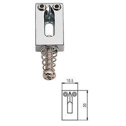 Samwoo PS001-CR  Комплект седел 6 шт. strat/tele 10.5 мм, хром