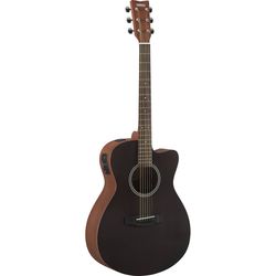 Yamaha FSX400C SMOKY BLACK  элетроакустическая гитара цвет Smoky Black, корпус концерт с вырезом