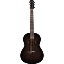 Yamaha CSF1M TBL  электроакустическая гитара, цвет Translucent Black, жесткий кейс в комплекте