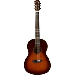 Yamaha CSF3M TBS  электроакустическая гитара, цвет Tobacco Brown Sunburst, жесткий кейс в комплекте