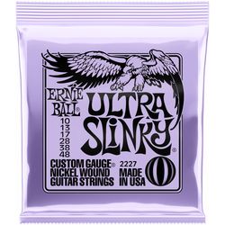 Ernie Ball 2227  струны для электрогитары Nickel Wound Slinky Ultra 10-48