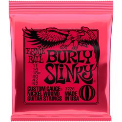 Ernie Ball 2226  струны для электрогитары Nickel Wound Slinky Burly 11-52