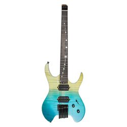 Mooer MHL100 Dreamy Blue  безголовая электрогитара