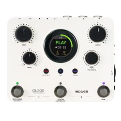 Mooer GL200  гитарный лупер с драм-машиной