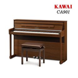 Kawai CA901 NW  цифровое пианино с банкеткой, 88 клавиш, механика GFIII, 256 полифония, 96 тембров