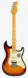 Sire S7 HSS New Gen 3TS  Электрогитара, форма Stratocaster, HSS, цвет санберст