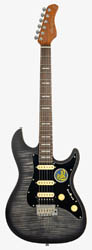 Sire S7 FM New Gen TBK  электрогитара, форма Stratocaster, HSS, цвет черный берст