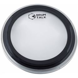 Drum Talk DH-22CL24DS  пластик для бас барабана 22" однослойный, с двойным демпфером