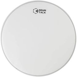 Drum Talk DH-14WH13C  пластик для малого барабана 14", однослойный, с напылением