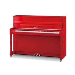 Kawai K200 M/FRP  пианино, банкетка в комплекте, высота 114 см, красный полированный, Индонезия