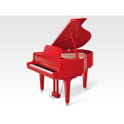 Kawai GL-10 M/FRP  акустический рояль с банкеткой, длина 153 см, цвет красный полированный, Индонези