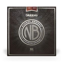 D`Addario NB1656  Струны для резанаторной гитары никелированная бронза, Medium 16-56