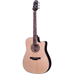 Crafter STG D-27ce  электроакустическая гитара Dreadnought с кейсом, массив ели, цвет натуральный
