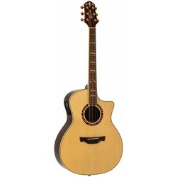 Crafter STG G-20ce  электроакустическая гитара Dreadnought с кейсом, массив ели, цвет натуральный