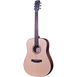 Crafter Lite D-16  акустическая гитара Dreadnought, массив ели, цвет натур. матовый, c чехлом