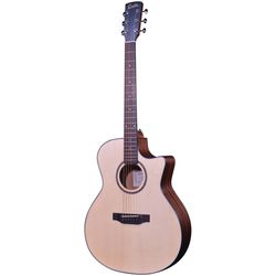 Crafter Lite G-16ce  электроакустическая гитара Grand Auditorium, массив ели, цвет натур., c чехлом