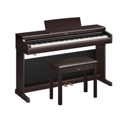 Yamaha YDP-166R Arius  цифровое пианино с банкеткой, клавиатура GT-E, 192 полифония, 10 тембров