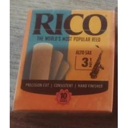 Rico RJA1035 Уценка (1)  трости для альт-cаксофона, RICO (3 1/2), 10шт.в пачке