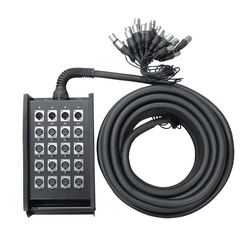 Nordfolk NSBL923 30m УЦЕНКА (A1)  мультикабель со сценической коробкой, XLR F16 х M4, 30 метров